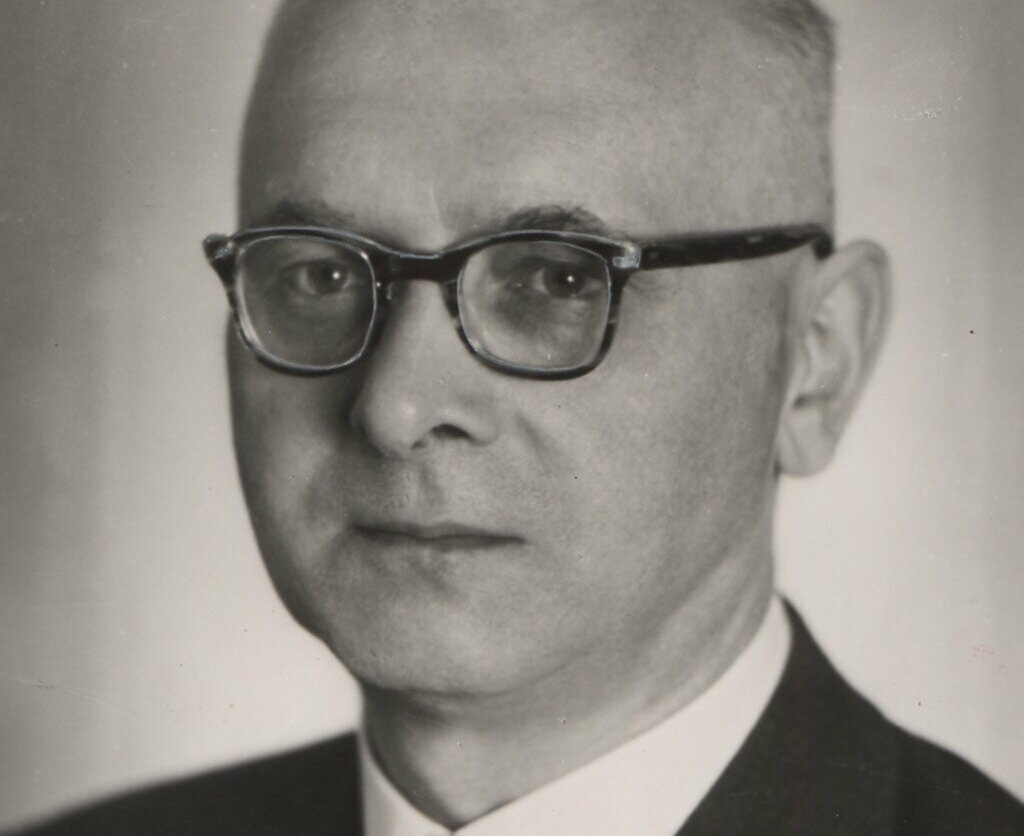 Bürgermeister, Landtagspräsident und Ehrenbürger Karlsruhes: Dr. Franz Gurk.