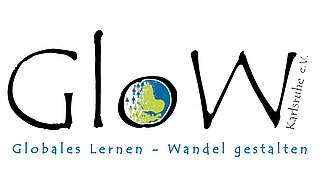 Das Bild zeigt das Logo der Initiative GloW Karlsruhe e. V.