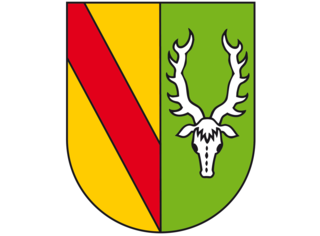 Abbildung des Mühlburger Wappens.