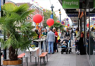 Straßenfest in der Karlstraße am 9. Oktober 2022