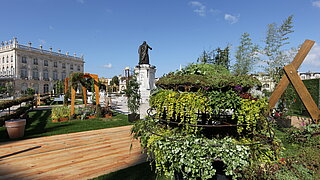 Abbildung der Alage "Vergänglicher" Garten.
