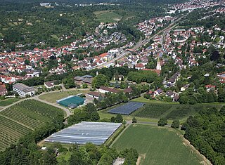 Luftbild von Grötzingen