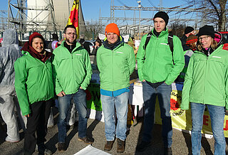 Teilnahme am Abschaltfest des Kernkraftwerks Philippsburg