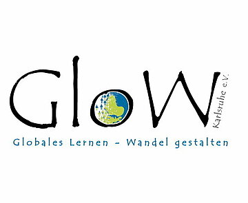 Das Bild zeigt das Logo der Initiative Glow Karlsruhe e. V.