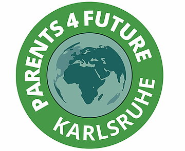 Das Bild zeigt das Logo der Initiative Parent­s4­Fu­ture