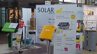 Solarstromanlage wird vorgestellt