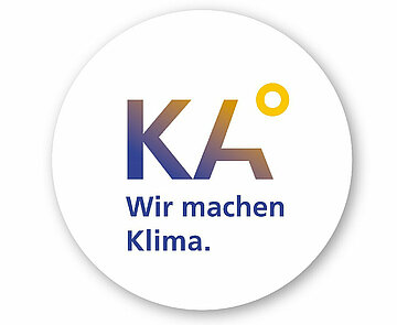 Logo der Karlsruher Klimakampagne "KA° - Wir machen Klima!"