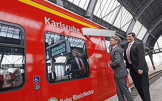 S-Bahntaufe "Karlsruhe"
