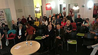 Veranstaltung der Deutsch-Italienische Gesselschaft Europawochen Karlsruhe 2023