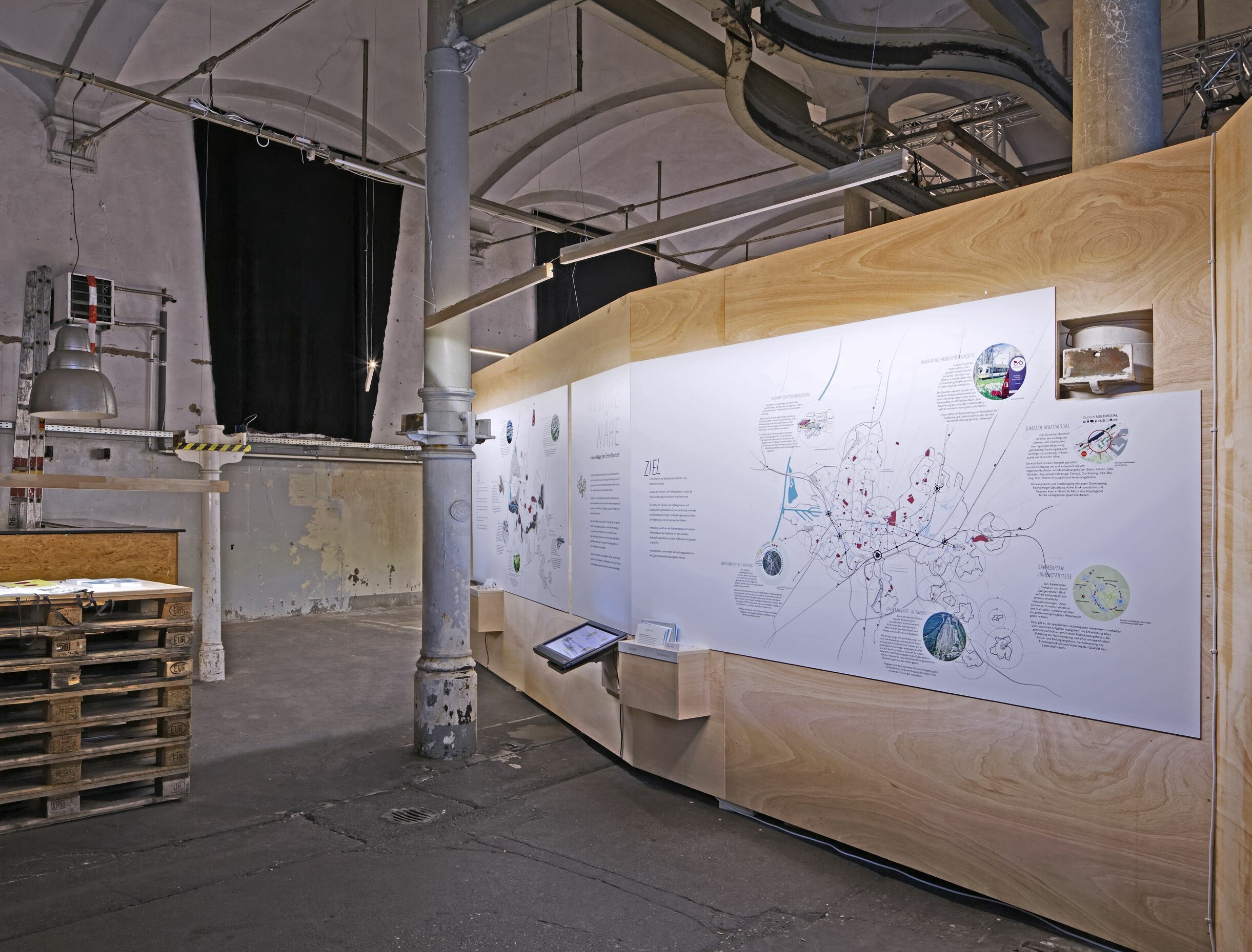 Abbildung eines Ausstellungsraumes