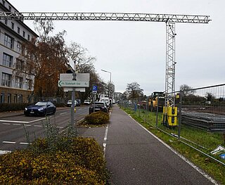Baustelle Stuttgarter Straße