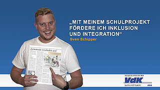 Sven Schipper fördert Inklusion und Integration.