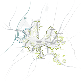 Abbildung Stadtplan Karlsruhe
