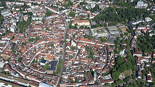 Durlach Altstadtring, Schrägluftbild