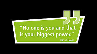 Zitat: No one is you and that is your biggest power.
